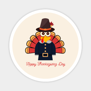 Happy Thanksgiving Day Magnet